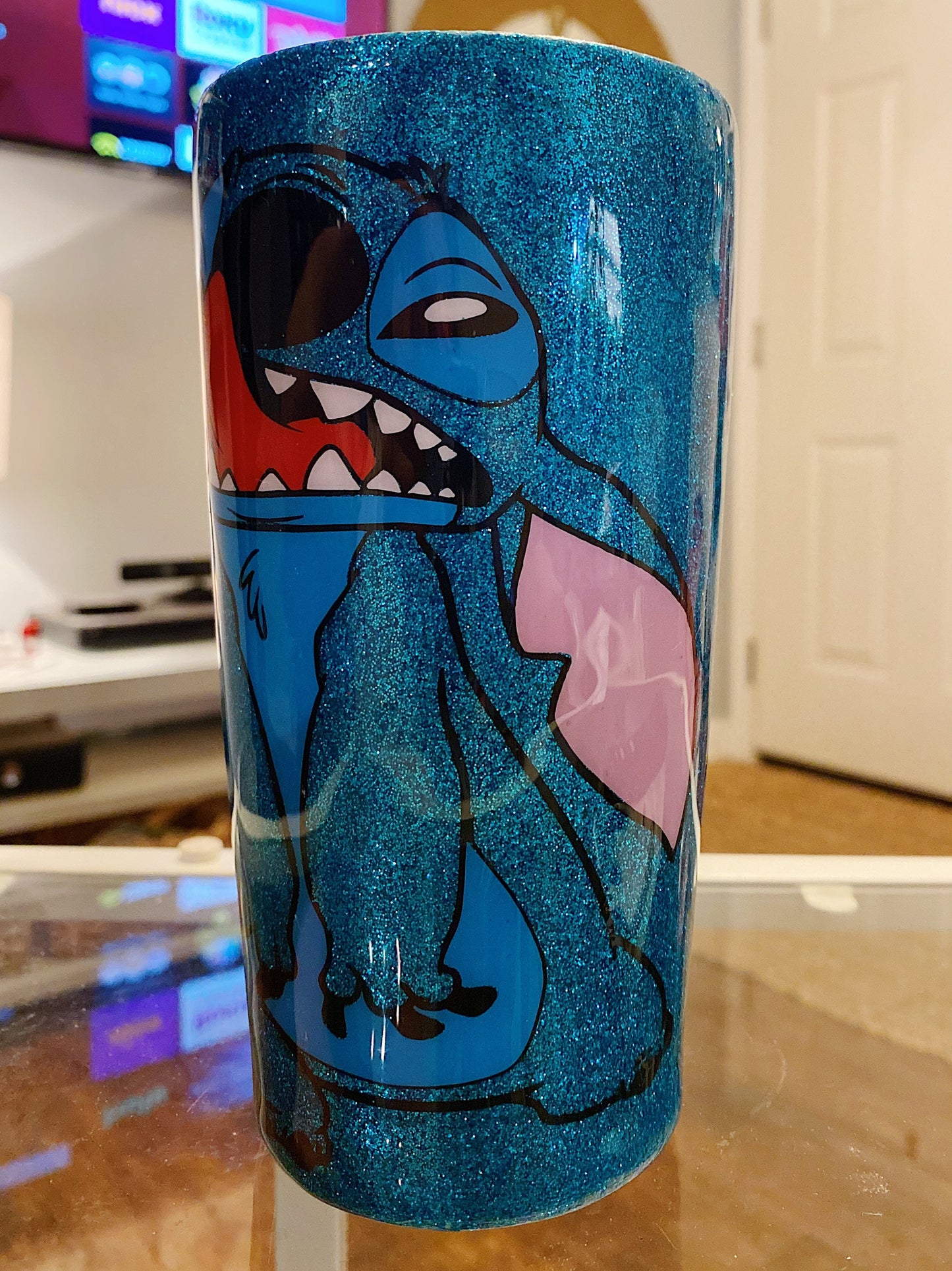 Stitch Tongue Out Experiment 626 Inspired Tumbler